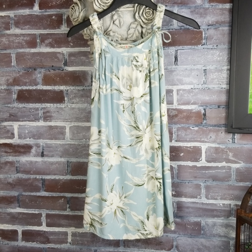 Sz 12 Girls Tropical Group Sun Dress